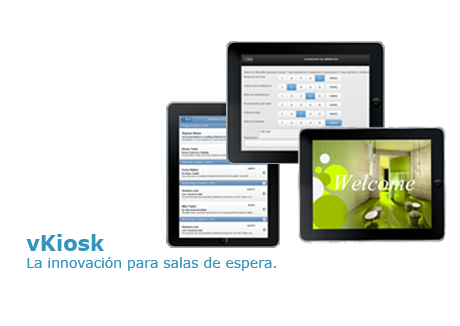 vKiosk: El punto interactivo para salas de espera.