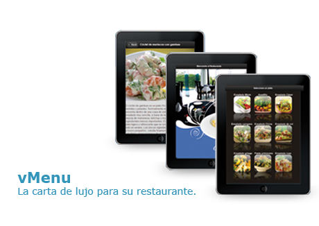 vMenu: La carta digital para restaurantes.