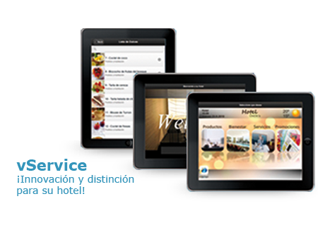 vService: Servicio de habitaciones para iPad